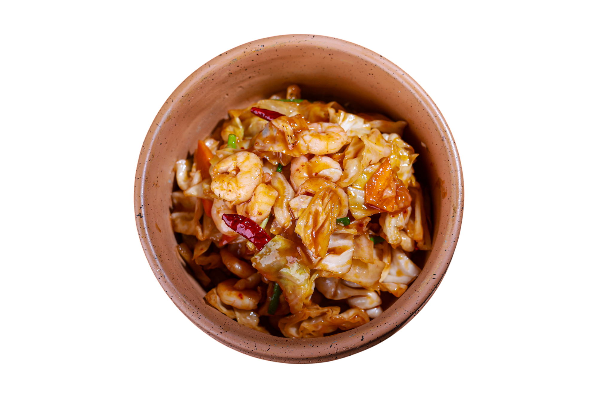 Acılı lahana salatası karidesli - Rao China Çankaya