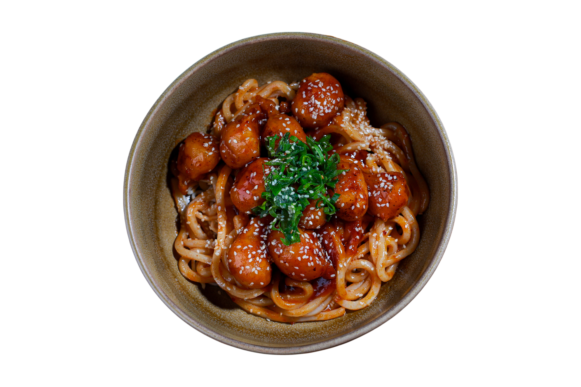 General tso soslu tavuklu udon erişte - Rao China Çankaya